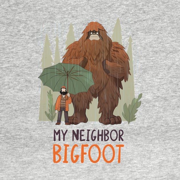 My Neighbor Bigfoot by fallingspaceship
